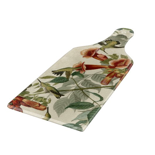 Hummingbird Ruby Throated Audubon Schneidebrett (Ecke)