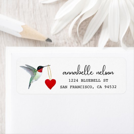 Hummingbird Rücksendeadresse (Insitu)