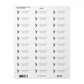 Hummingbird Rücksendeadresse (Vorne)