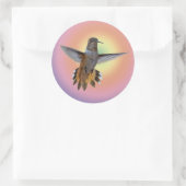 HUMMINGBIRD RUNDER AUFKLEBER (Tasche)