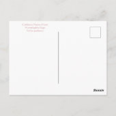 Hummingbird Sage Postkarte (Rückseite)