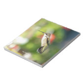 Hummingbird Sanctuary Professional Photography Notizblock (Rotiert)