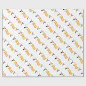 Hummingbird Santas Geschenkpapier (Flach)