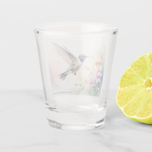 Hummingbird Schnapsglas (Rückseite)