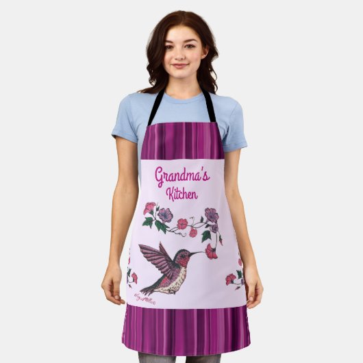 Hummingbird-Schürze Schürze (Getragen)