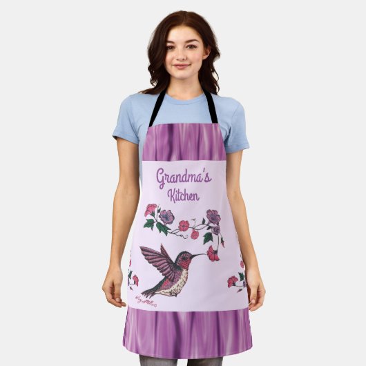 Hummingbird-Schürze Schürze (Getragen)