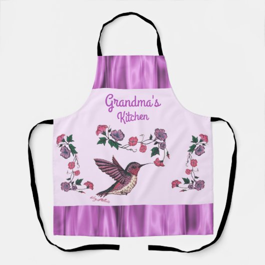 Hummingbird-Schürze Schürze (Vorderseite)