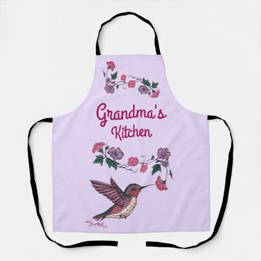 Hummingbird-Schürze Schürze (Vorderseite)