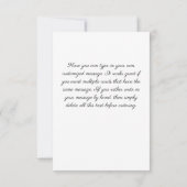 Hummingbird Seashell Vintage Kunstkunst Dankeskarte (Rückseite)