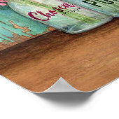 Hummingbird Sie sind schöne Hauswärme Geschenke Poster (Ecke)