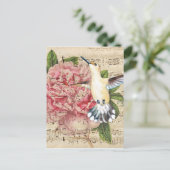 Hummingbird Song Postkarte (Stehend Vorderseite)