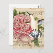 Hummingbird Song Postkarte (Vorne/Hinten)