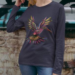 Hummingbird Spirit Animal Long Sleeve T - Shirt