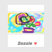 Hummingbird spring  aufkleber (Blatt)