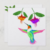 Hummingbird - SRF Einladung (Vorne/Hinten)