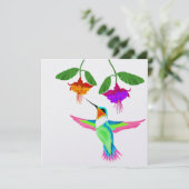 Hummingbird - SRF Einladung (Stehend Vorderseite)