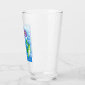Hummingbird: stilisiert glas (Links)