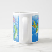 Hummingbird: stilisiert Jumbo-Tasse (Rückseite)