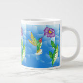 Hummingbird: stilisiert Jumbo-Tasse (Rechts)