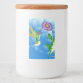 Hummingbird: stilisiert lebensmitteletikett (Vorderseite)