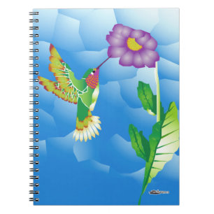 Hummingbird: stilisiert notizblock