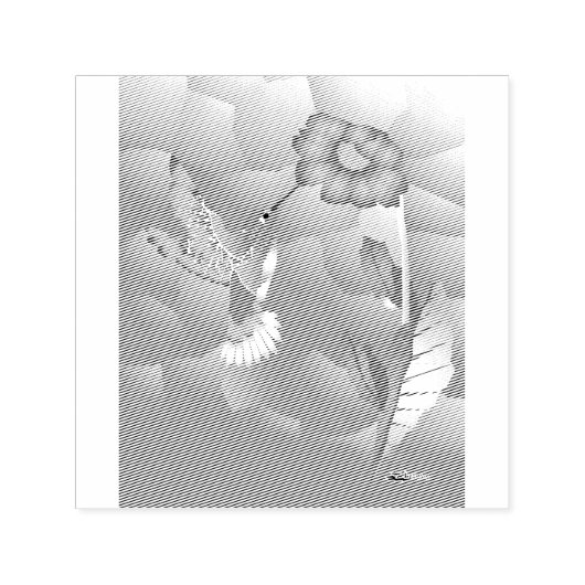 Hummingbird: stilisiert permastempel (Design)
