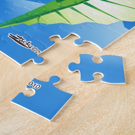 Hummingbird: stilisiert puzzle (Seite)