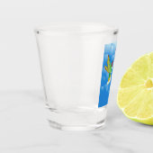 Hummingbird: stilisiert schnapsglas (Links)