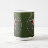 Hummingbird Stretches Kaffeetasse (Mittel)