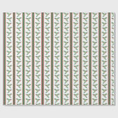 Hummingbird Stripe Geschenkpapier (Flach)