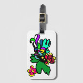 Hummingbird style  gepäckanhänger (Vorderseite Vertikal)