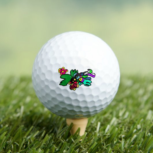 Hummingbird style  golfball (Insitu T-Shirt)