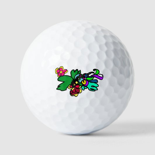 Hummingbird style  golfball (Vorderseite)