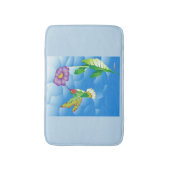 Hummingbird:  Stylized Badematte (Vorderseite Vertikal)