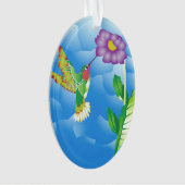 Hummingbird:  Stylized Ornament (Vorderseite)