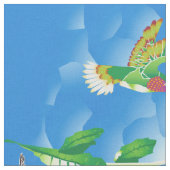 Hummingbird:  Stylized Stoff (Nahaufnahme)