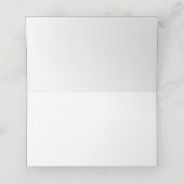 Hummingbird Summer Wedding Platzkarte (Innenseite Aufgefaltet)