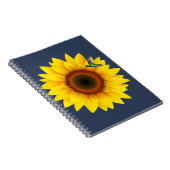 Hummingbird & Sunflower Notizblock (Rechte Seite)