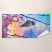 HUMMINGBIRD SUNRISE GLORY BADEHANDTUCH (Badehandtuch)