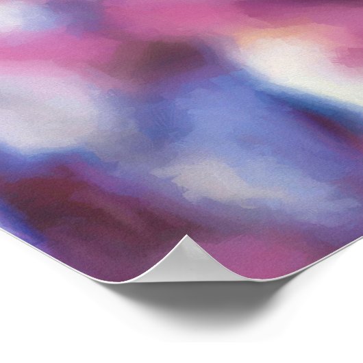 HUMMINGBIRD SUNRISE GLORY POSTER (Ecke)