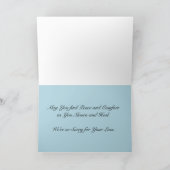 Hummingbird Sympathy Card von uns allen Karte (Innenseite)