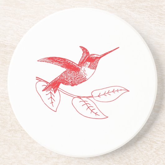 Hummingbird Tasse Getränkeuntersetzer (Vorne)