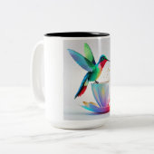 Hummingbird-Tasse Zweifarbige Tasse (Vorderseite Links)