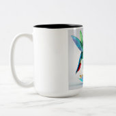 Hummingbird-Tasse Zweifarbige Tasse (Links)