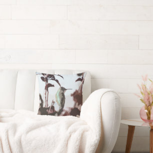Hummingbird Throw Kissen