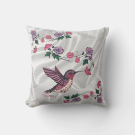 Hummingbird Throw Kissen