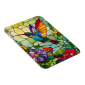 Hummingbird Tiffany-Style Window Magnet (Rechte Seite)