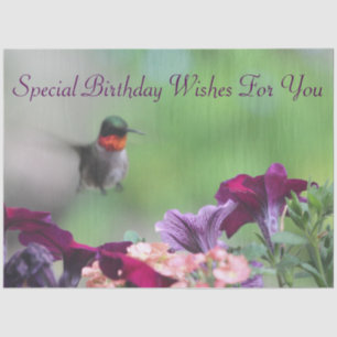 Hummingbird Tissue Paper Seidenpapier