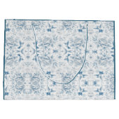 Hummingbird Toile Gift Bags Große Geschenktüte (Rückseite)