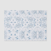 Hummingbird Toile Tissue Paper Seidenpapier (Vorderseite)